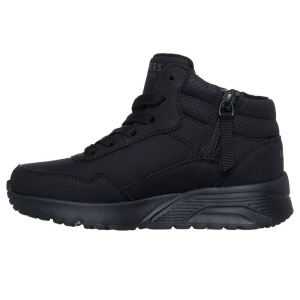 Skechers Ghete impermeabile baieti Uno Lite Aqua Ave Black L incaltaminte copii bigstep