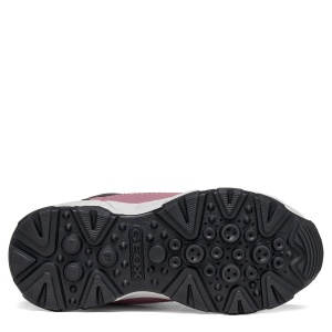 Ghete impermeabile fete Geox Magnetar G. B Abx Girl Dark Rose/Black - J464LB/050FU/C9321 - talpă