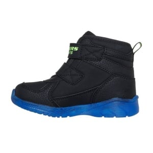 Skechers Ghete Water Repelent baieti Illumi Brights Splash Beams Black N incaltaminte copii bigstep