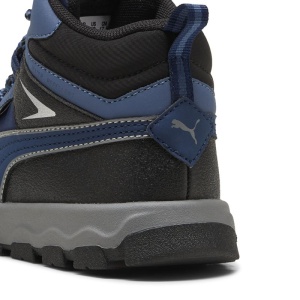 Puma Ghete Water Resistant baieti Evolve Trail PS Persian Blue Cool Dark Grey incaltaminte copii bigstep