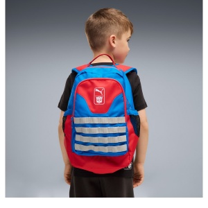 Ghiozdan baieti PUMA x TRANSFORMERS Small Backpack Racing Blue - 092788/01 - purtat