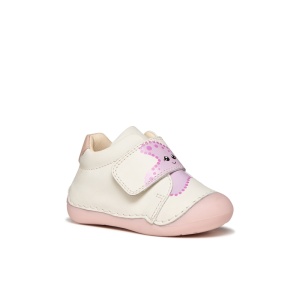 Geox Incaltaminte bebe SS26 Tutim White Nude încălțăminte copii bigstep