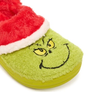 Incaltaminte de interior copii Crocs Classic The Grinch Lined Clog