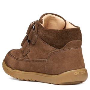 Pantofi băieți Geox Macchia Boy Dark Brown - B664NA/03322/C6006 - spate
