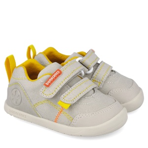Pantofi barefoot băieți Biomecanics Beige Y Amarillo - Img 2