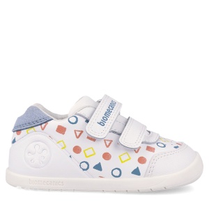 Pantofi barefoot băieți Biomecanics Blanco