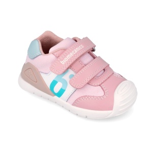Biomecanics Pantofi fete 262121-C032 Rosa încălțăminte primii pasi bigstep