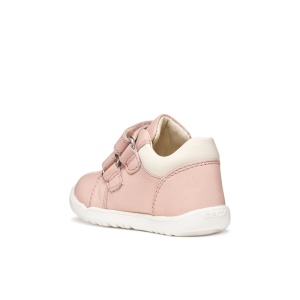 Geox Pantofi fete Macchia Girl Lt Rose Lt Ivory încălțăminte primii pasi bigstep