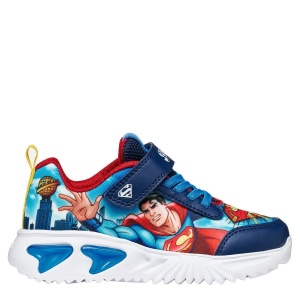 Pantofi sport băieți Geox Assister Boy Navy Lt Blue