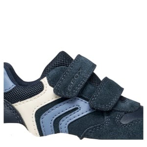 Pantofi sport băieți Geox Flexyper Mini Boy Navy/Dk Sky - B656GC/05422/C4250 - detaliu