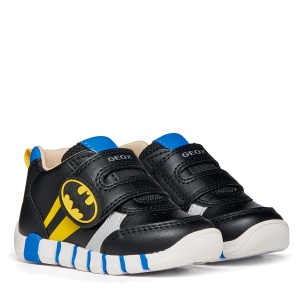 Pantofi sport băieți Geox Iupidoo Boy Black/Yellow - B6655B/000BC/C0054 - perechea
