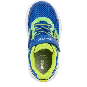 Pantofi sport baieti Wroom B.B Royal Lime — vedere de sus