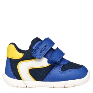 Pantofi sport băieți Geox Zapito Boy Royal Yellow