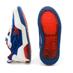 Pantofi Sport baieti Inek BC White Royal - Img 2