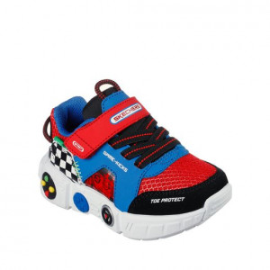 Pantofi sport baieti Lil Gametronix Blue Multi N