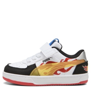 Pantofi sport băieți Puma x Hot Wheels Caven 2.0 AC Inf — vedere laterală