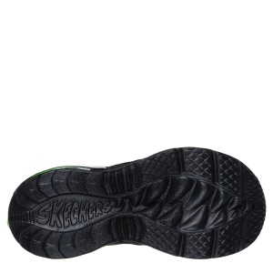 Pantofi sport băieți Skechers Creature Crawlers Black Lime — talpa