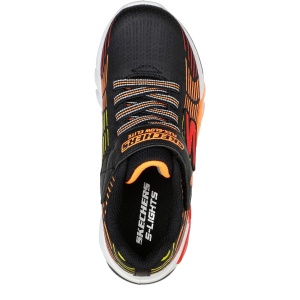 Pantofi sport băieți Skechers Flex Glow Elite Black Multi - Img 4