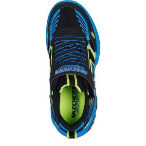 Pantofi sport băieți Skechers Light Storm 3 Bleumarin — vedere de sus