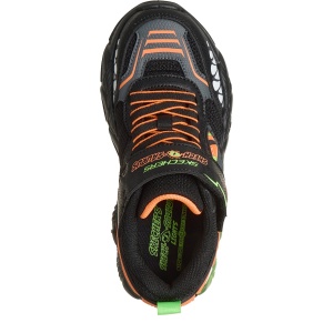 Pantofi sport băieți Skechers Skech-O-Saurus Lights 3.0 Negru - 400175LC/BKLM - branț