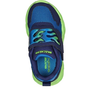 Pantofi sport băieți Skechers Thermo Flash Heat Flame Navy Lime - 65482