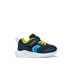 Geox Pantofi sport baieti Sprintye Boy Navy Yellow B454UC-01454-C0657 incaltaminte copii bigstep