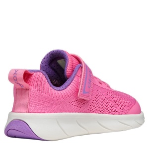 Pantofi sport barefoot fete Geox Foot-Run Girl Pink Lavender — vedere din față