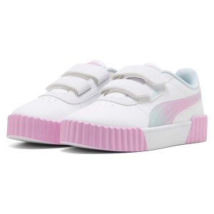 Pantofi sport fete Carina 3.0 Faded Glow V PS PUMA White-Mauve Glow