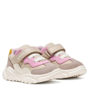 Pantofi sport fete Geox Ciufciuf Girl Beige/Dk Pink - B455QB/0FU22/C5378 - perechea