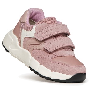 Pantofi sport fete Geox Flexyper Mini Girl Old Rose - B656NA/05422/C8014 - unghi