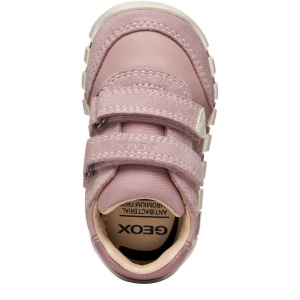 Pantofi sport fete Geox Iupidoo Girl Antique Rose — vedere de sus