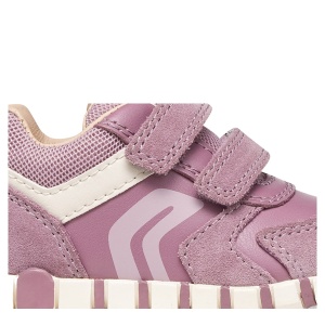 Pantofi sport fete Geox Iupidoo Girl Lt Prune - B3558C/05422/C8023 - detaliu
