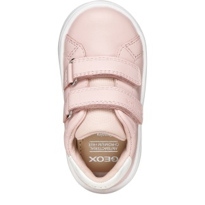 Pantofi sport fete Geox Minicub Lt Rose — vedere de sus