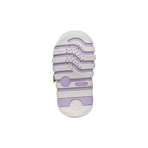Geox Pantofi sport fete Iupidoo Girl Beige Lilac încălțăminte primii pasi bigstep