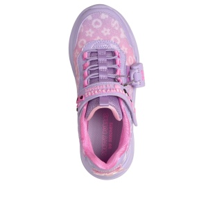 Skechers Pantofi sport fete Power Jams 2.0 Lavender Multi încălțăminte copii bigstep