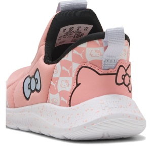 Pantofi sport fete Puma Fun Racer 2 Sliptech HK FR Inf Pink — detaliu călcâi