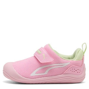 Pantofi sport fete Puma Kitten Mesh V Inf Pink-White Apple — vedere laterală