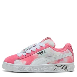 Pantofi sport fete Puma Suede XL HK FR PS Magic Rose — vedere laterală