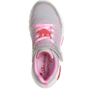 Pantofi sport fete Skechers Enchanted Heart Lights Multicolor - 303266LC/SMLT - branț