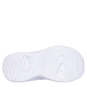 Pantofi sport fete Skechers Heart Lights Retro Heart Pink - Img 3