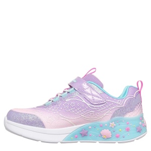 Pantofi sport fete Skechers Mermaid Dreams Lavender Multi — vedere din față