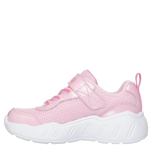 Pantofi sport fete Skechers Play Scene Fun Squad Light Pink — vedere din față