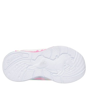Pantofi sport fete Skechers S-Lights Unicorn Chaser Pink Multi mărimi 21-26 — talpa
