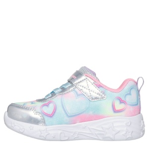 Pantofi sport fete Skechers Unicorn Charmer Silver Multi - Img 3