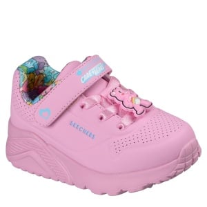 Pantofi sport fete Skechers Uno Lite Roz