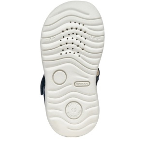 Sandale băieți Geox Macchia Boy Avio White — talpa
