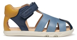 Sandale baieti Sandal Steppieup Navy Ochreyellow - Img 8