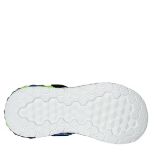 Sandale băieți Skechers Mega Splash 2.0 Blue Lime - Img 5