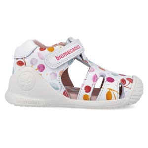 Sandale fete primii pași Biomecanics 262104-B050 Blanco
