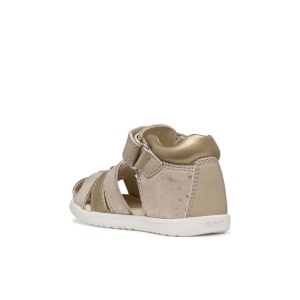 Sandale fete Sandal Macchia Girl Skin Platinum - Img 4